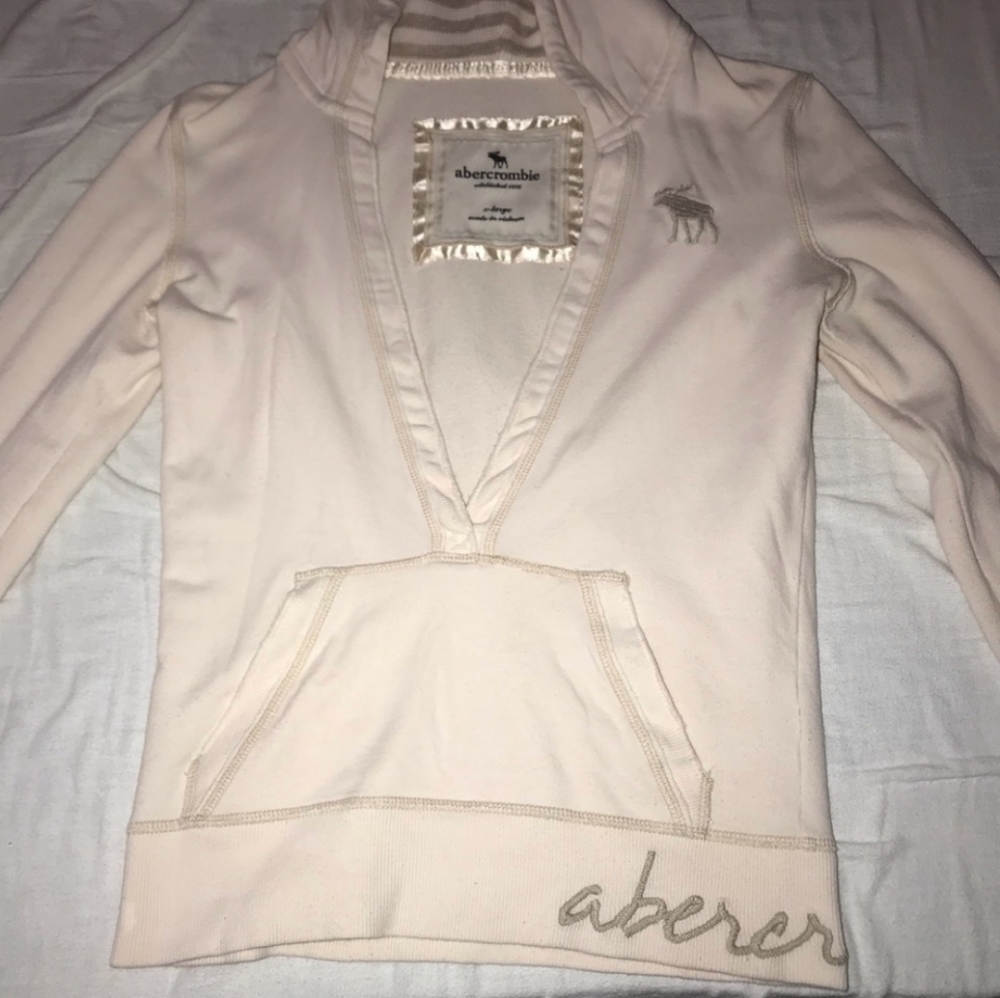 Abercrombie girls plunge hoodie